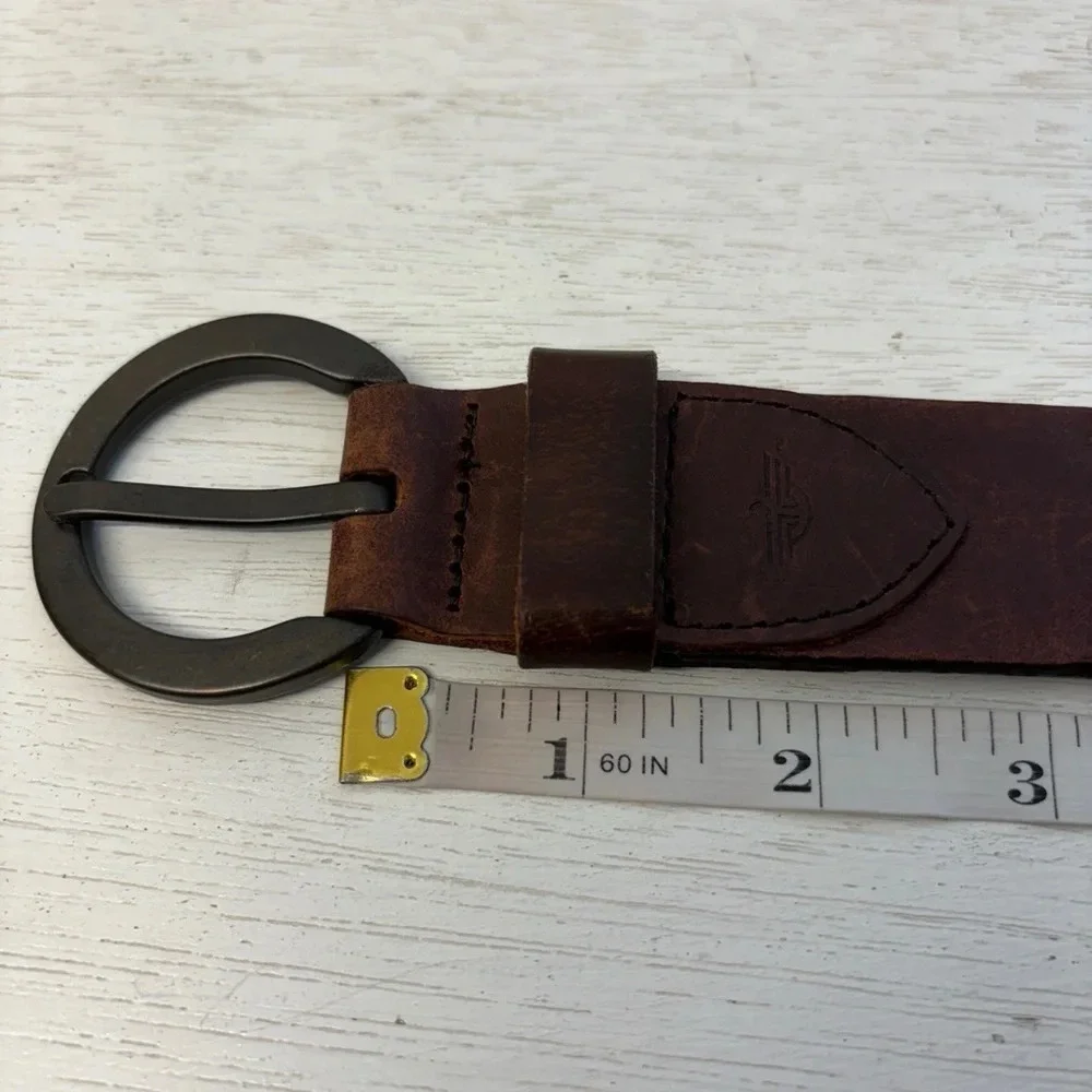 Dockers Leather Belt Men's L 1602 Brown 32